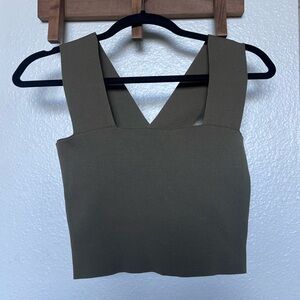 Olive Bandage Top